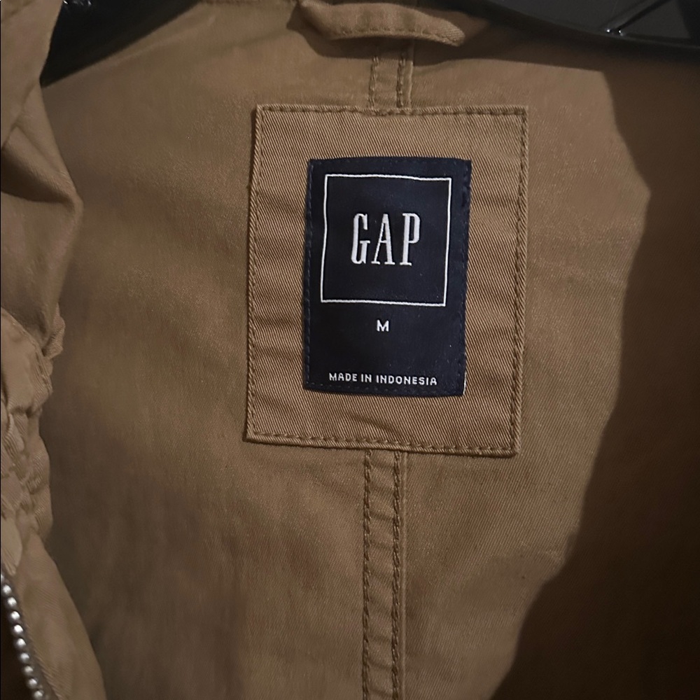 GAP Women's Utility Jacket with Drawstring Waist - image 4